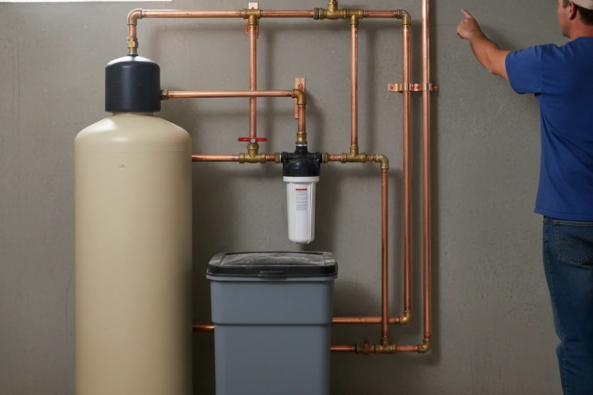 Whole-house water treatment system installed in Atherton